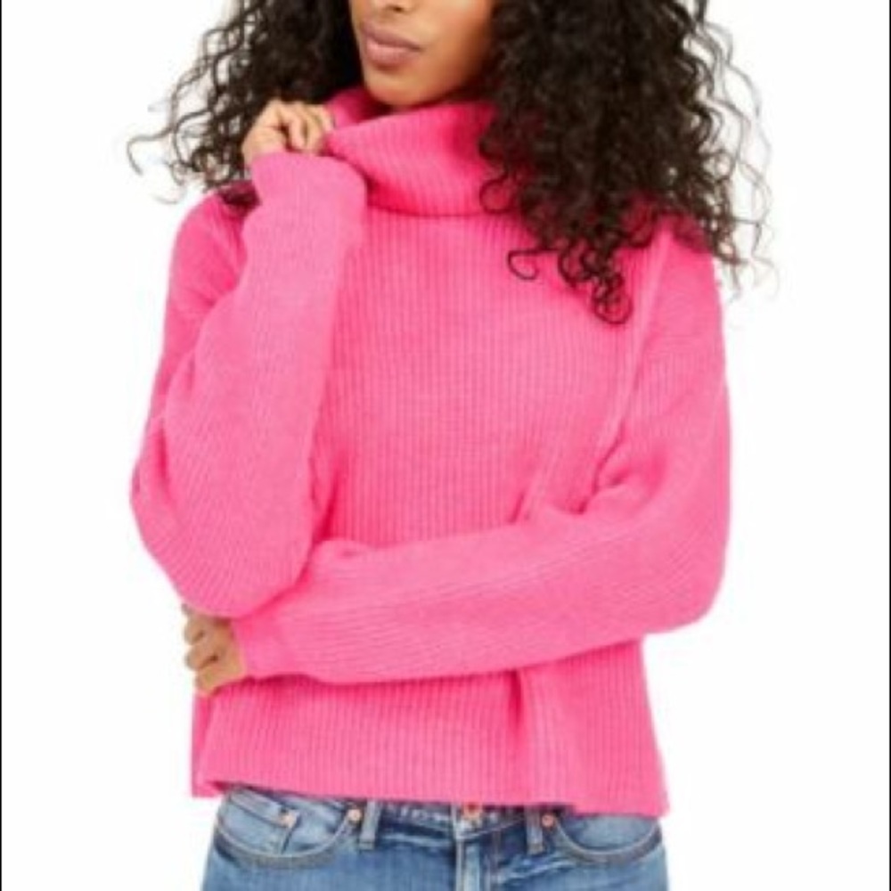 Sun + Moon Boxy Turtleneck